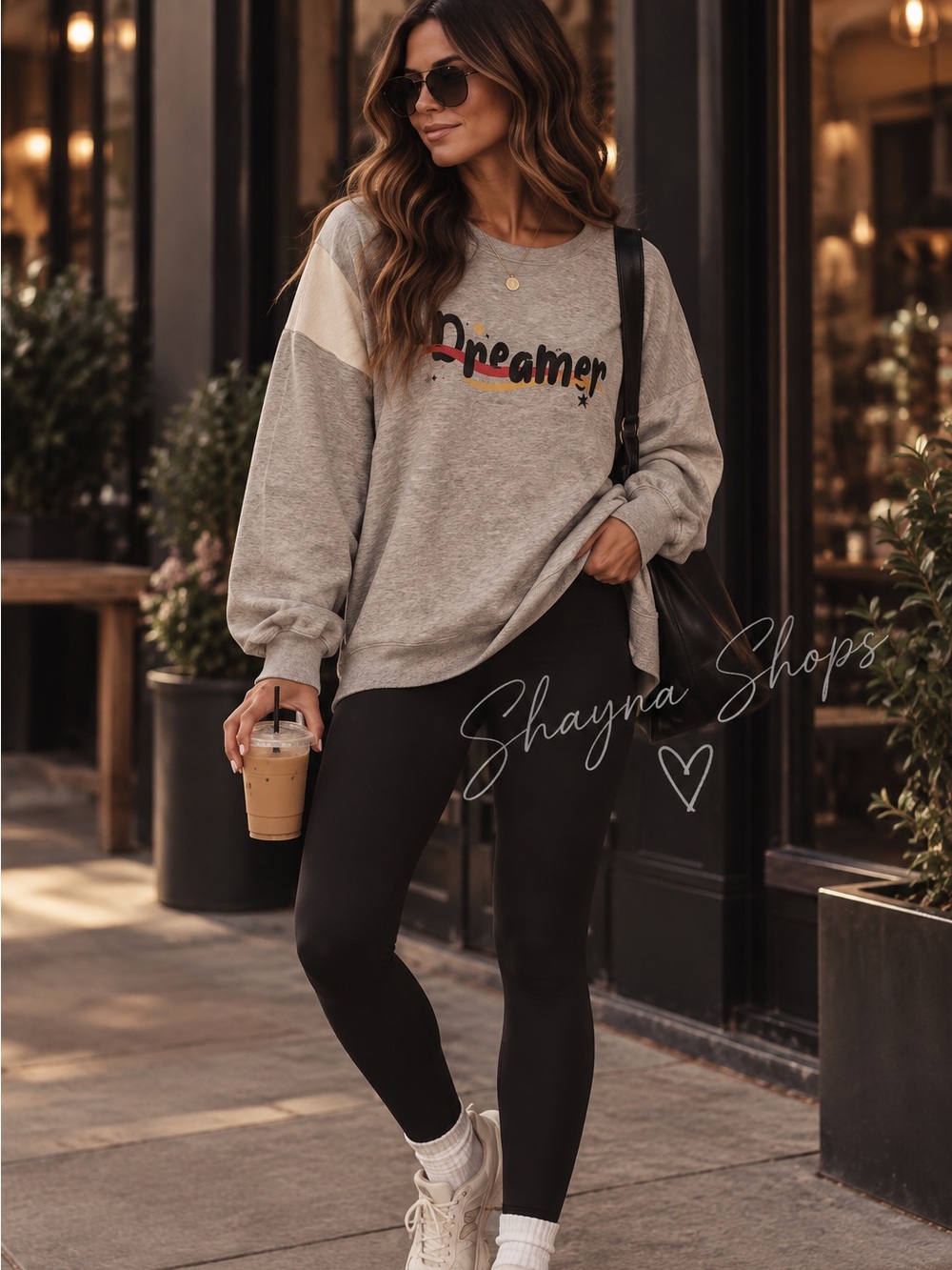 Dreamer Graphic Sweatshirt - Grey
